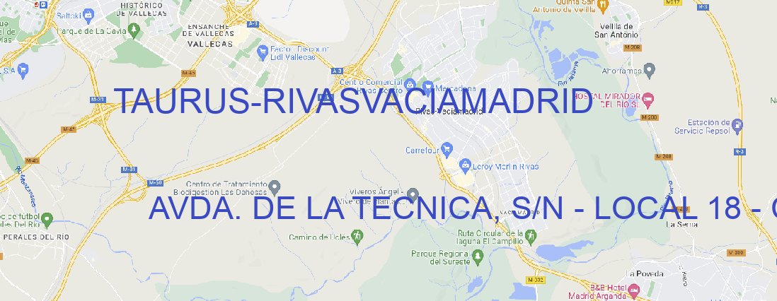 Oficina TAURUS RIVASVACIAMADRID