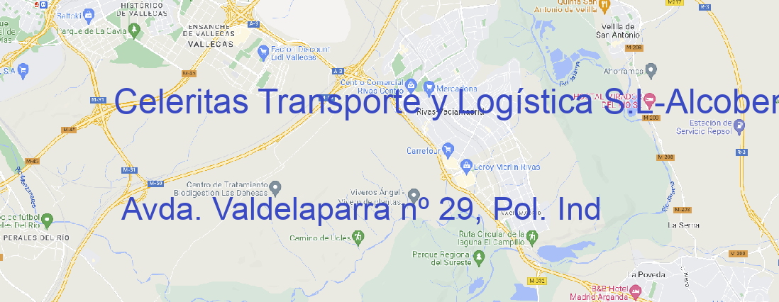 Oficina Celeritas Transporte y Logística S.L Alcobendas
