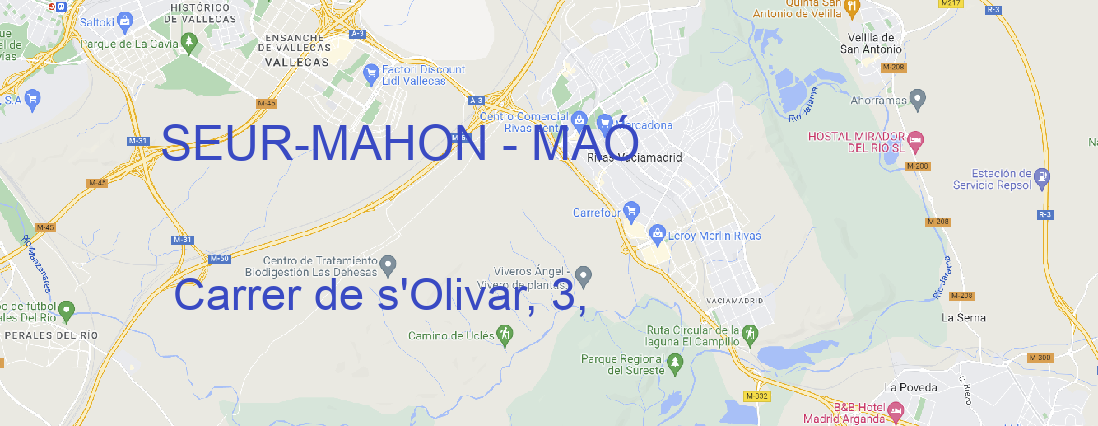 Oficina SEUR MAHON - MAÓ