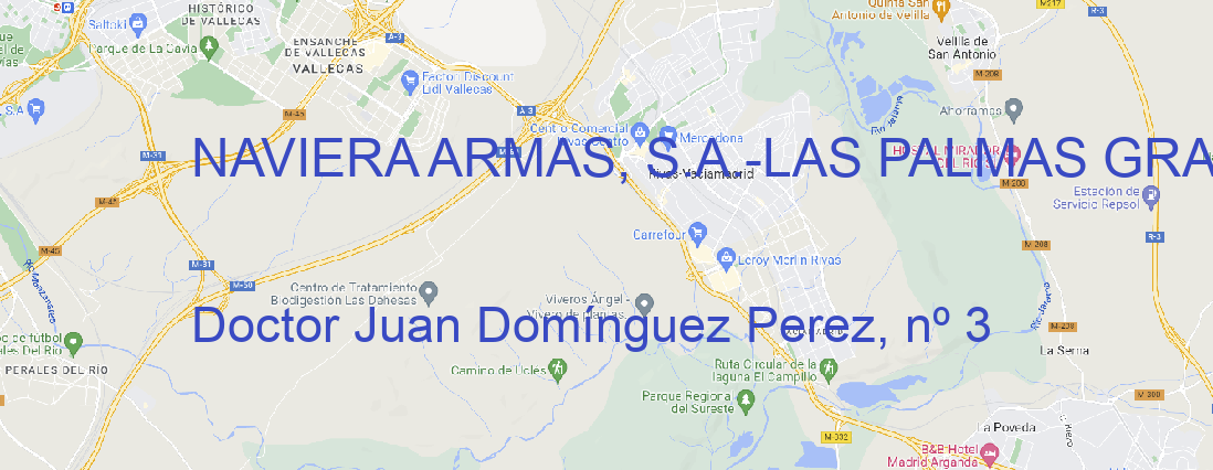 Oficina  NAVIERA ARMAS, S.A. LAS PALMAS GRAN CANARIA