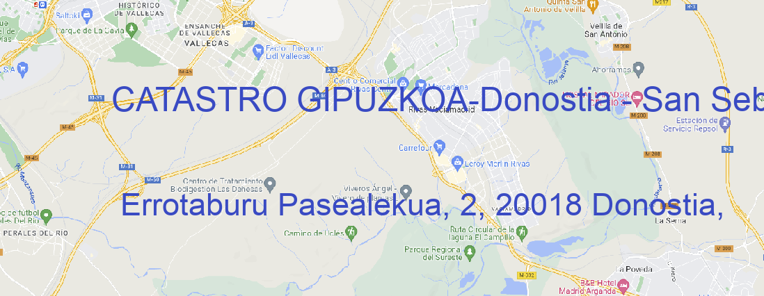 Oficina CATASTRO GIPUZKOA Donostia - San Sebastián
