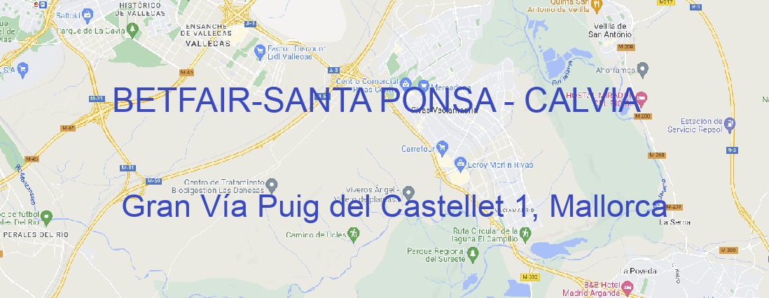 Oficina BETFAIR SANTA PONSA - CALVIA