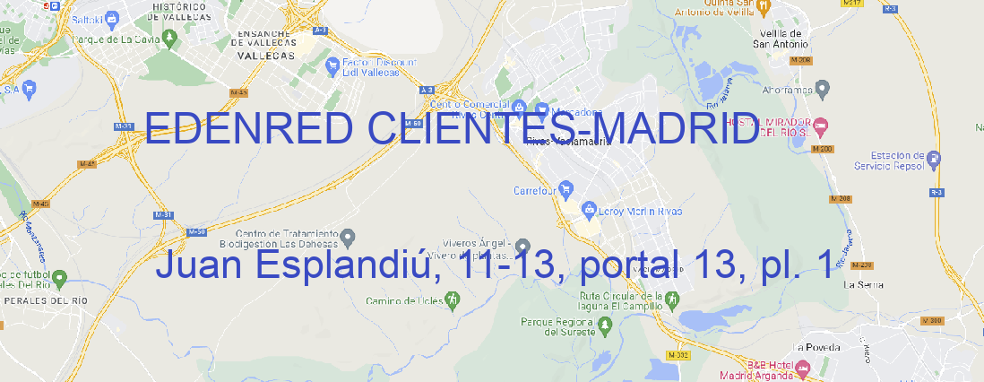 Oficina EDENRED CLIENTES MADRID