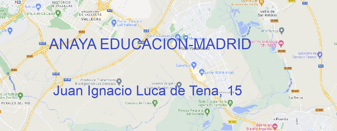 Oficina ANAYA EDUCACION MADRID