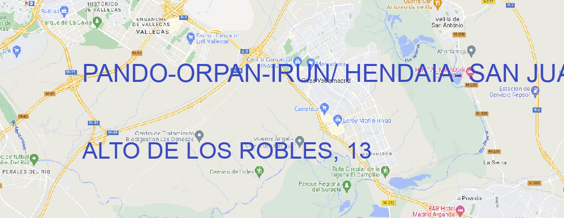 Oficina PANDO-ORPAN IRUN/ HENDAIA- SAN JUAN DE LA 