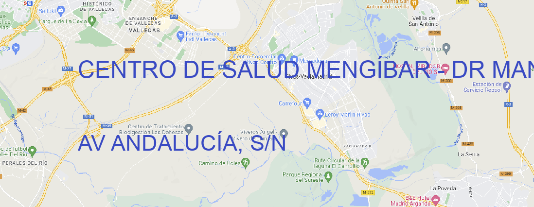 Oficina CENTRO DE SALUD MENGÍBAR - DR MANUEL POLAINA BAILO Mengíbar