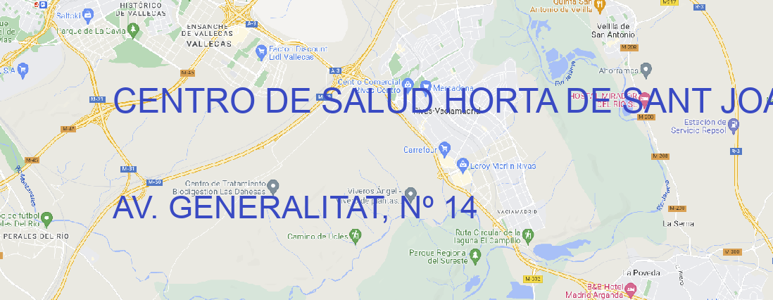 Oficina CENTRO DE SALUD HORTA DE SANT JOAN Horta de Sant Joan