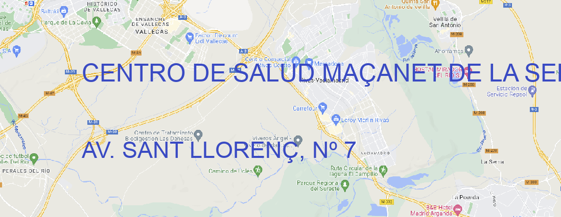 Oficina CENTRO DE SALUD MAÇANET DE LA SELVA Maçanet de la Selva