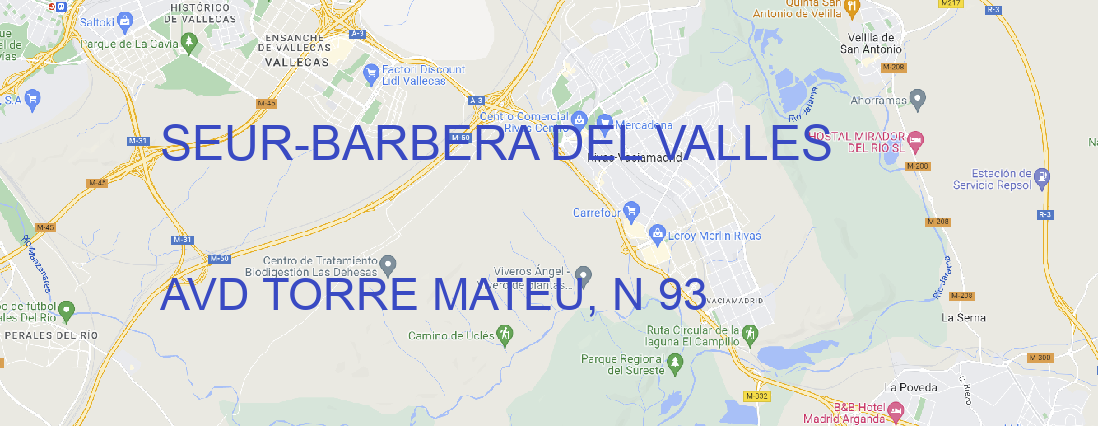 Oficina SEUR BARBERA DEL VALLES