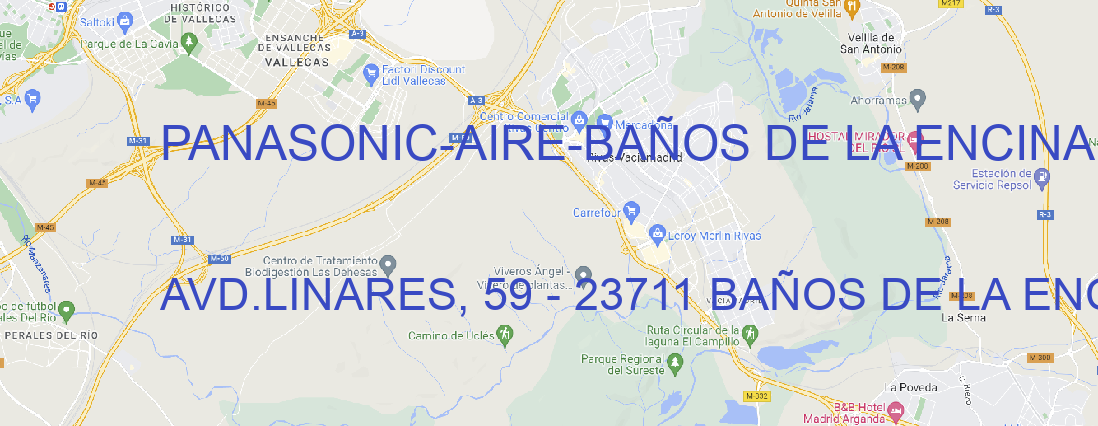 Oficina PANASONIC-AIRE BAÑOS DE LA ENCINA