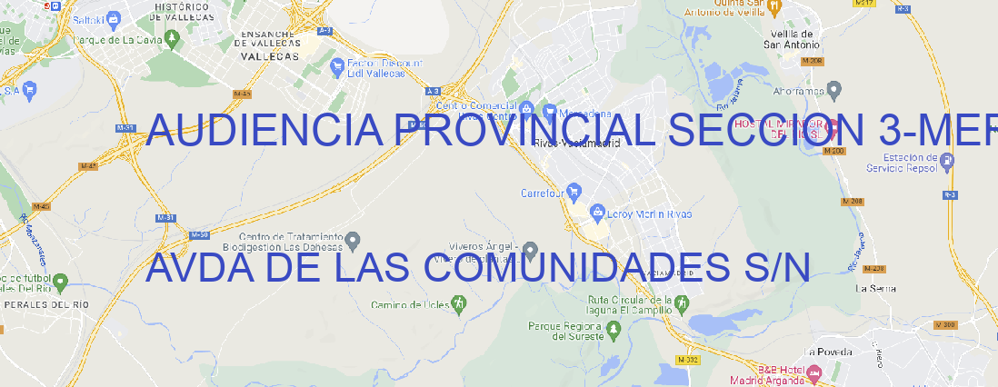 Oficina AUDIENCIA PROVINCIAL SECCION 3 MERIDA