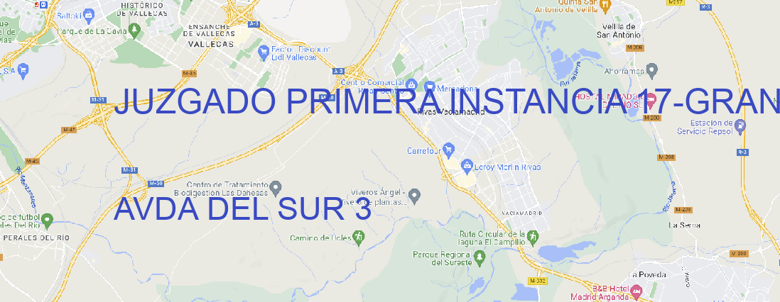 Oficina JUZGADO PRIMERA INSTANCIA 17 GRANADA