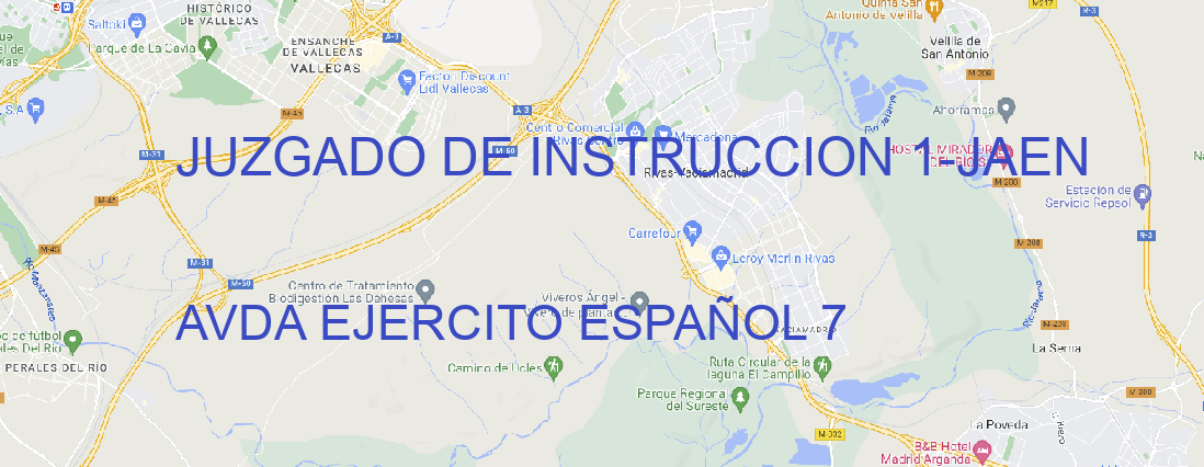 Oficina JUZGADO DE INSTRUCCION 1 JAEN