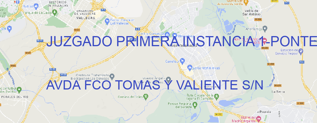 Oficina JUZGADO PRIMERA INSTANCIA 1 PONTEVEDRA