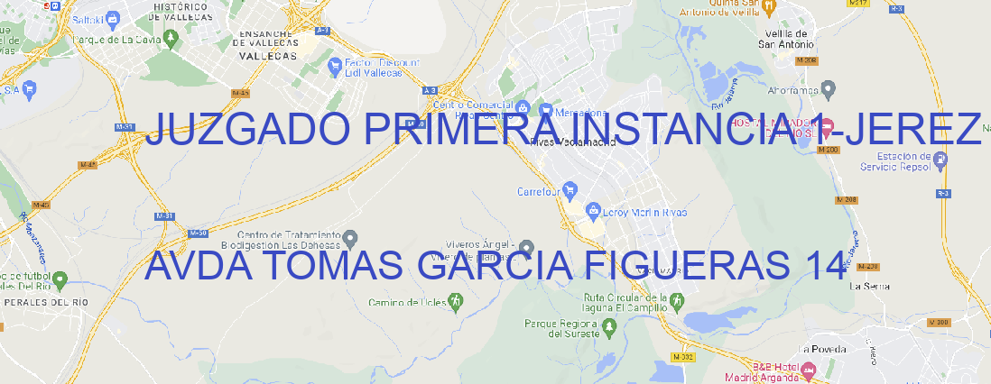 Oficina JUZGADO PRIMERA INSTANCIA 1 JEREZ DE LA FRONTERA