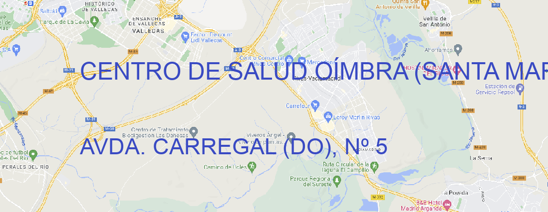 Oficina CENTRO DE SALUD OÍMBRA (SANTA MARÍA) Oímbra