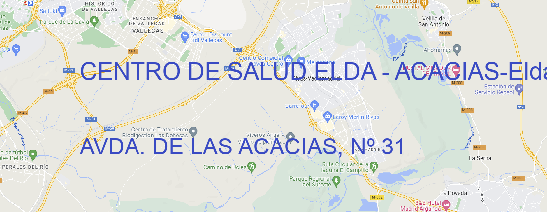 Oficina CENTRO DE SALUD ELDA - ACACIAS Elda