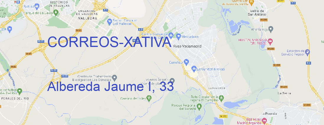 Oficina CORREOS XATIVA