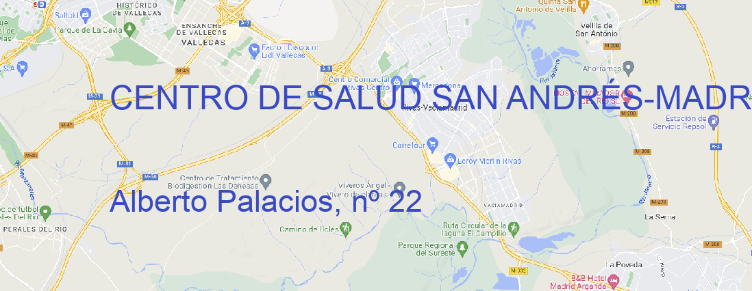 Oficina CENTRO DE SALUD SAN ANDRÉS MADRID