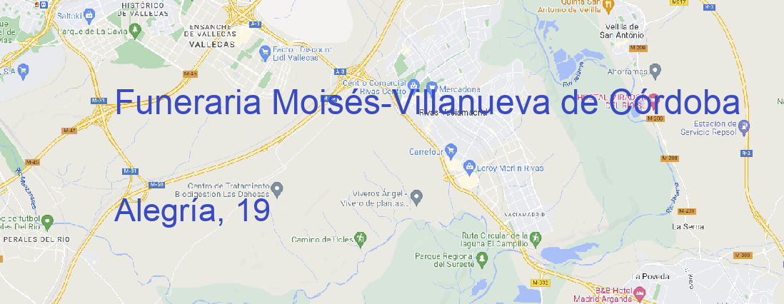 Tienda Funeraria Moisés Villanueva de Córdoba