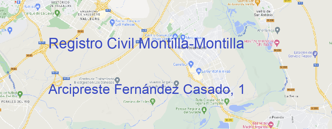 Oficina Registro Civil Montilla Montilla
