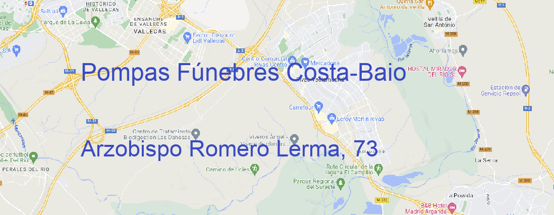 Tienda Pompas Fúnebres Costa Baio