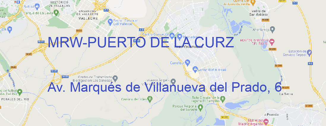 Oficina MRW PUERTO DE LA CURZ
