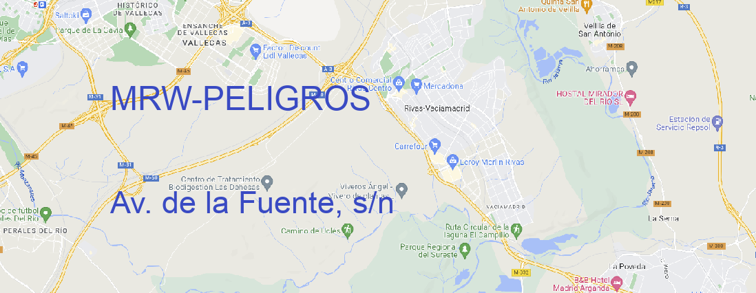 Oficina MRW PELIGROS
