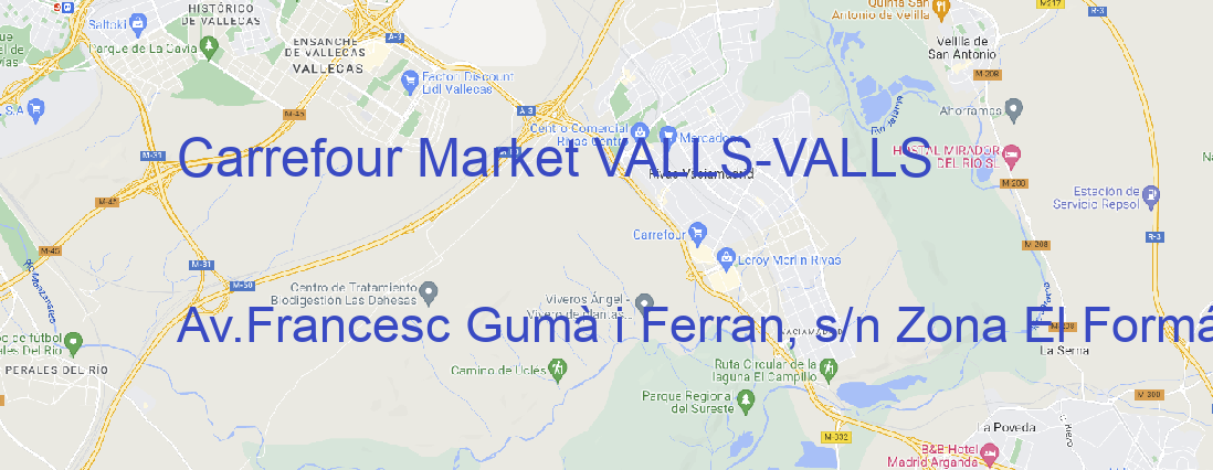 Tienda Carrefour Market VALLS VALLS