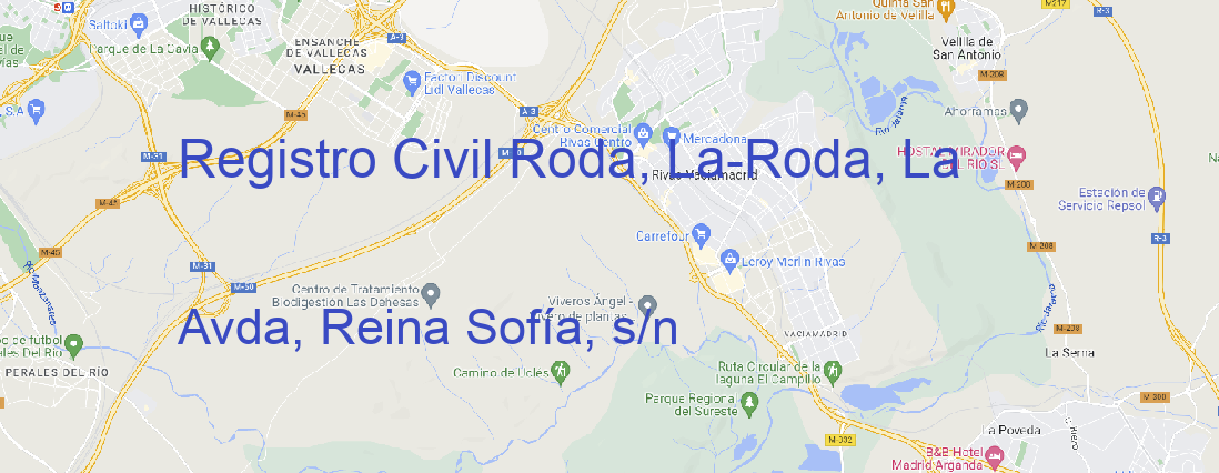 Oficina Registro Civil Roda, La Roda, La