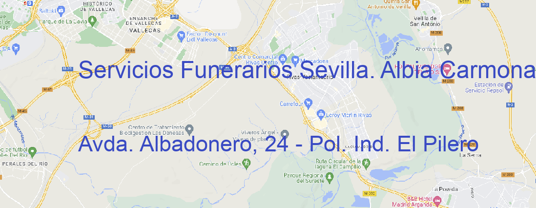 Tienda Servicios Funerarios Sevilla. Albia Carmona Carmona