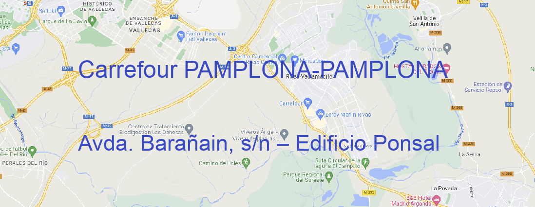 Tienda Carrefour PAMPLONA PAMPLONA