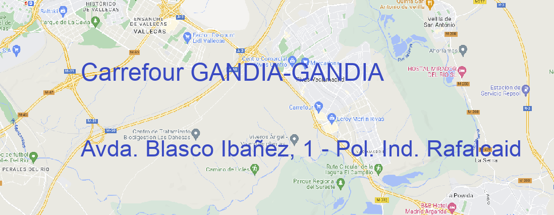 Tienda Carrefour GANDIA GANDIA