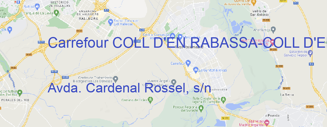 Tienda Carrefour COLL D'EN RABASSA COLL D'EN RABASSA