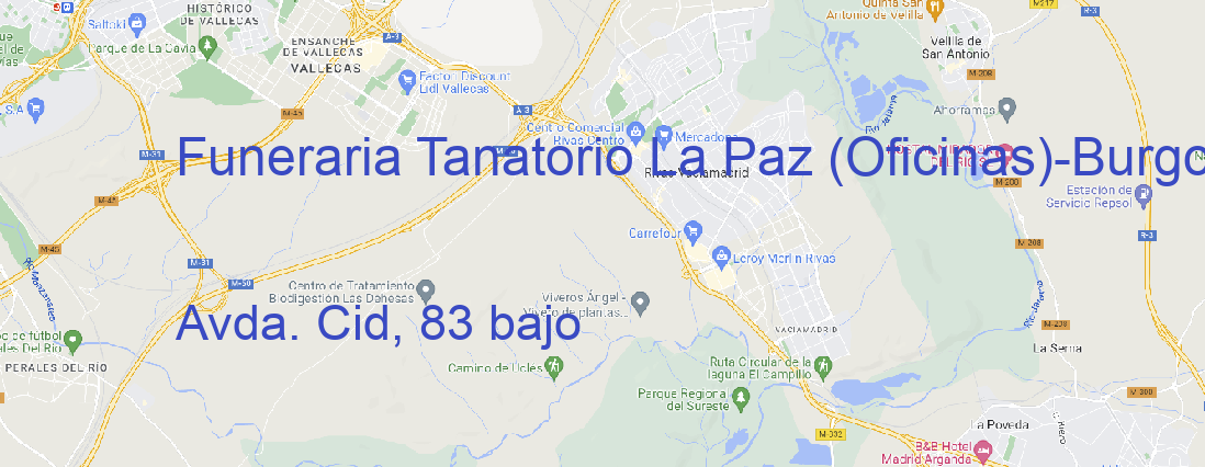 Tienda Funeraria Tanatorio La Paz (Oficinas) Burgos