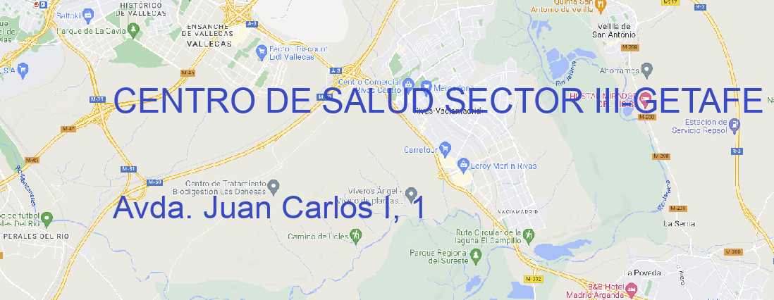 Oficina CENTRO DE SALUD SECTOR III GETAFE