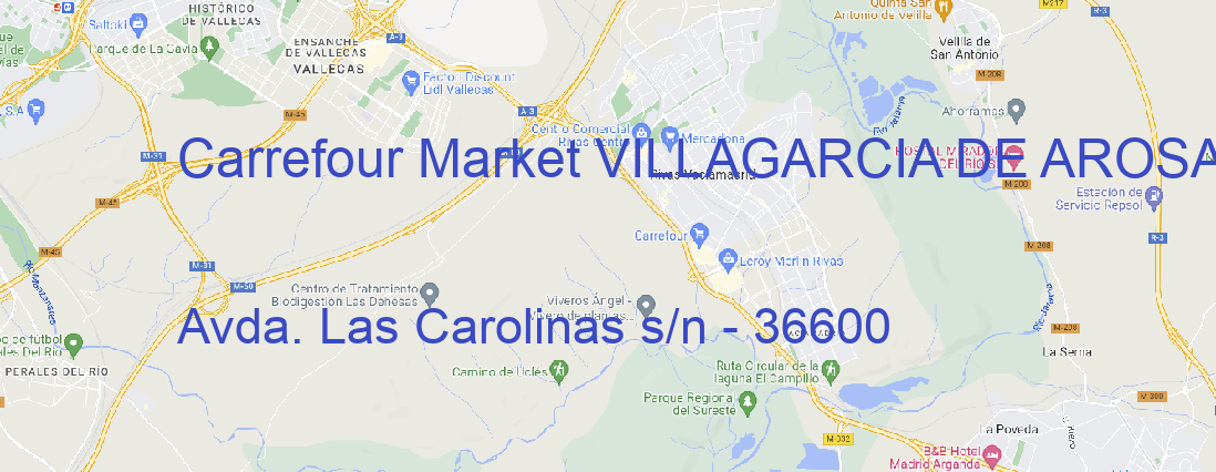 Tienda Carrefour Market VILLAGARCIA DE AROSA VILAGARCIA DE AROSA