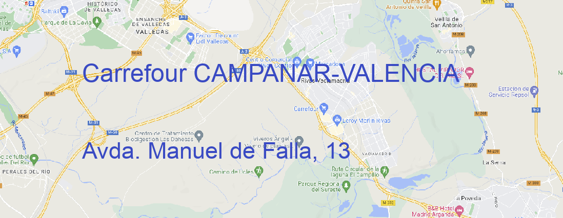 Tienda Carrefour CAMPANAR VALENCIA