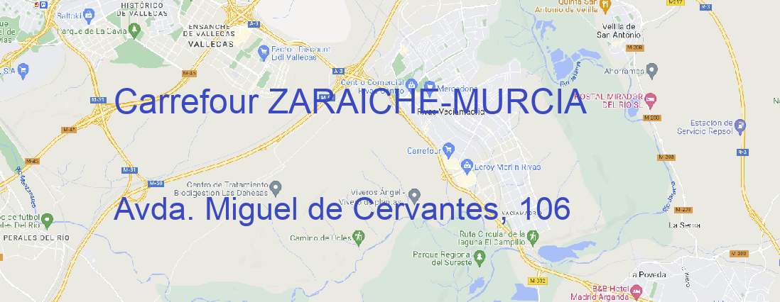 Tienda Carrefour ZARAICHE MURCIA