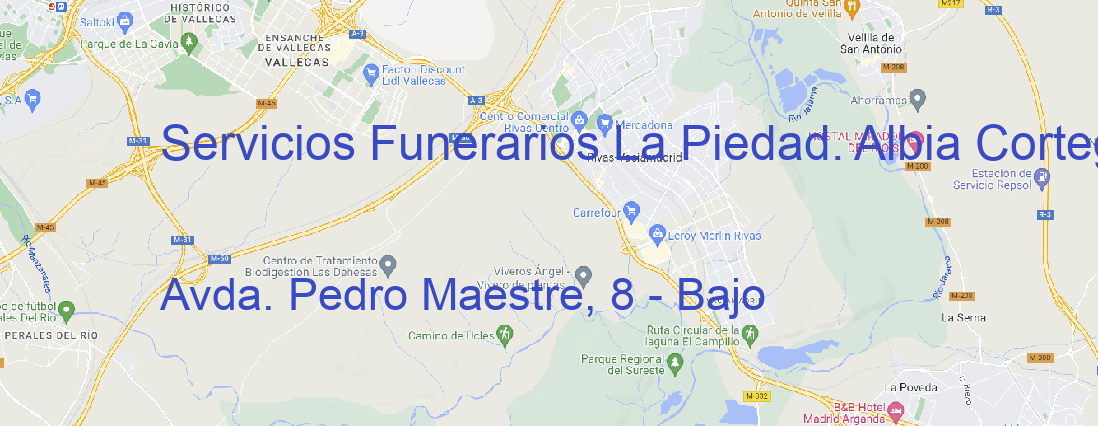 Tienda Servicios Funerarios La Piedad. Albia Cortegana Cortegana