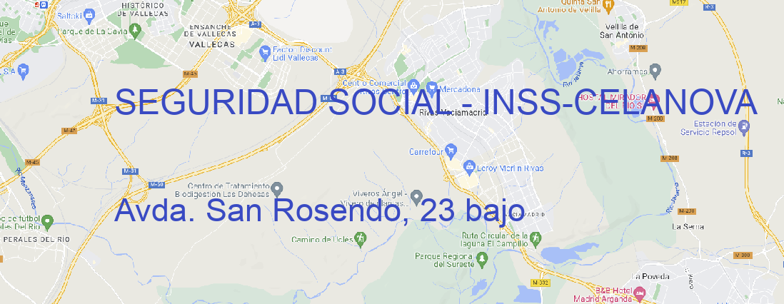 Oficina SEGURIDAD SOCIAL - INSS CELANOVA