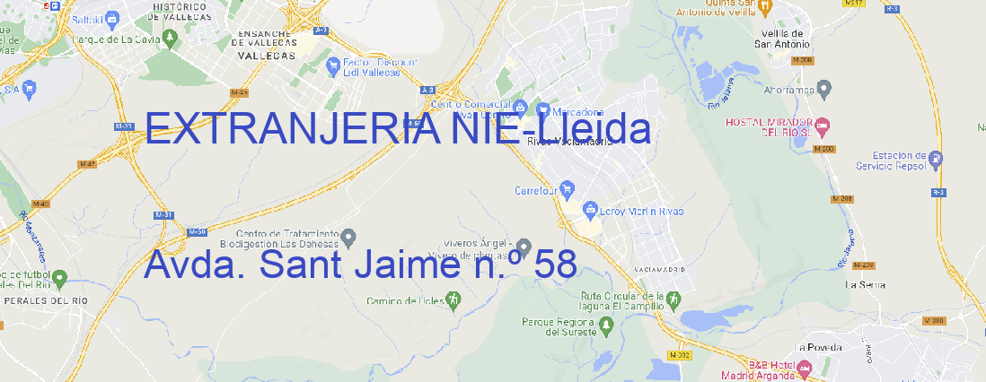Oficina EXTRANJERIA NIE Lleida