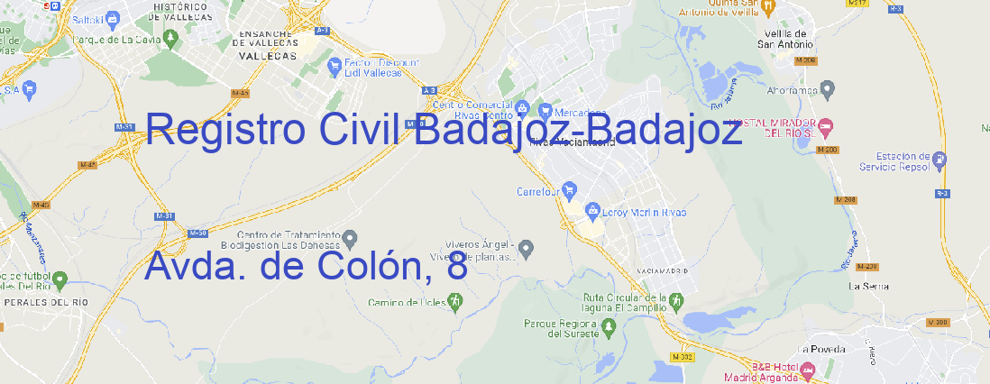 Oficina Registro Civil Badajoz Badajoz