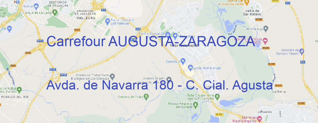 Tienda Carrefour AUGUSTA ZARAGOZA