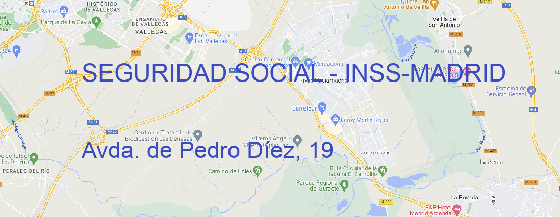Oficina SEGURIDAD SOCIAL - INSS MADRID