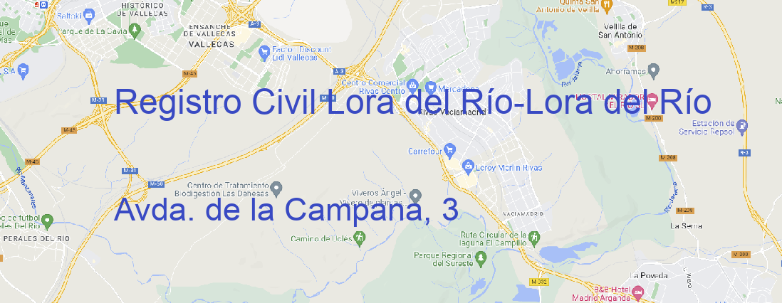 Oficina Registro Civil Lora del Río Lora del Río