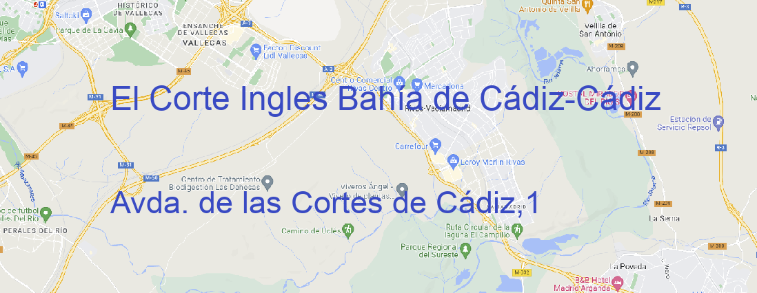 Tienda El Corte Ingles Bahía de Cádiz Cádiz