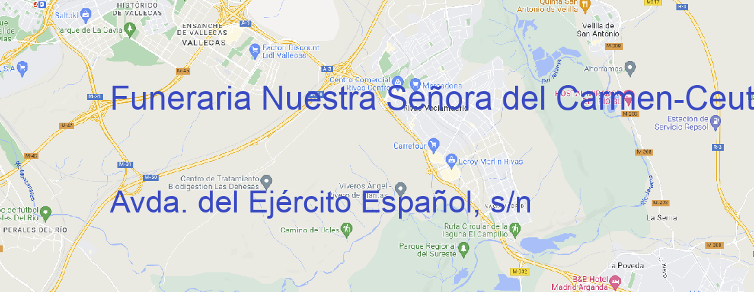 Tienda Funeraria Nuestra Señora del Carmen Ceuta