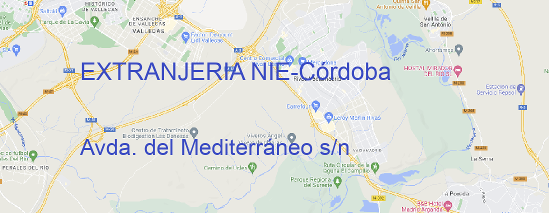 Oficina EXTRANJERIA NIE Córdoba