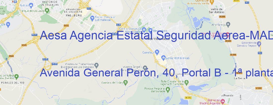 Oficina Aesa Agencia Estatal Seguridad Aerea MADRID